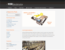 Tablet Screenshot of ksemfg.com